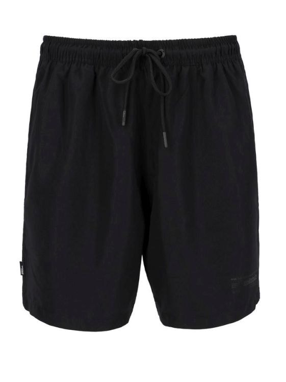Essentials Badeshorts "Sven" mit Lotuseffekt in Schwarz