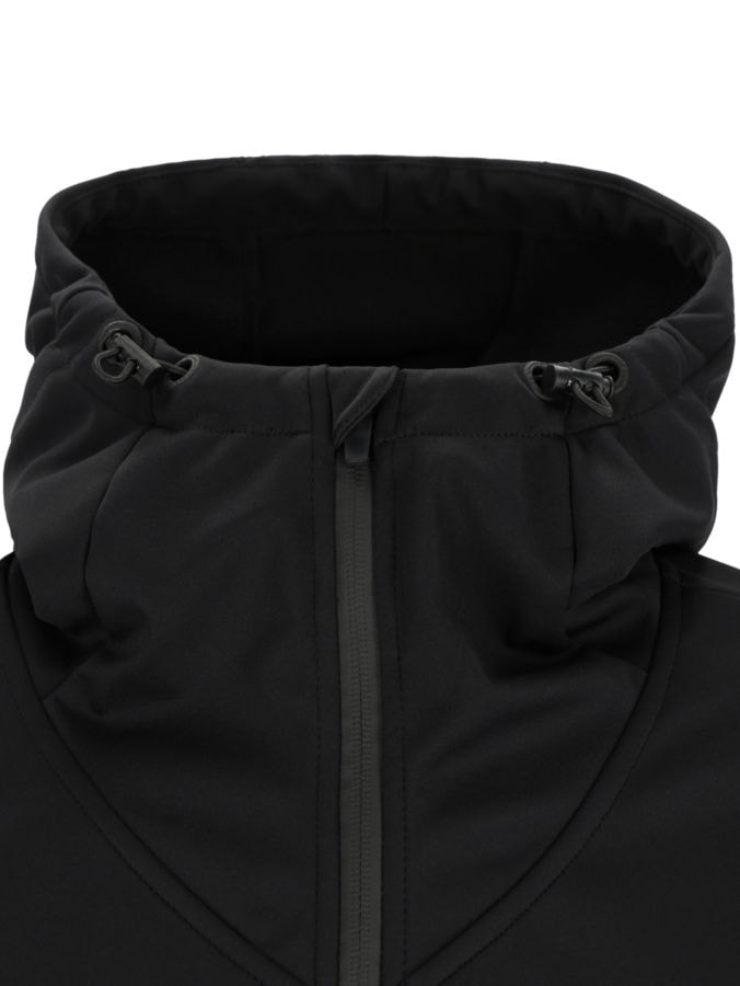 Softshell Trekking Kapuzenjacke "Esssentials" mit mit durchgehendem Reißverschluss Softshell Trekking Kapuzenjacke "Esssentials" mit mit durchgehendem Reißverschluss