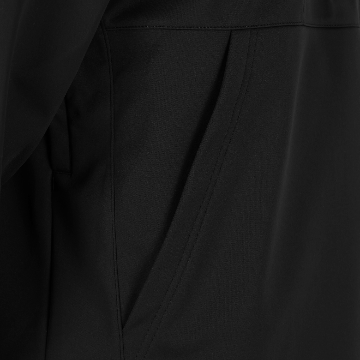 REVOLOR Softshell Jacket - Black Halfzip M