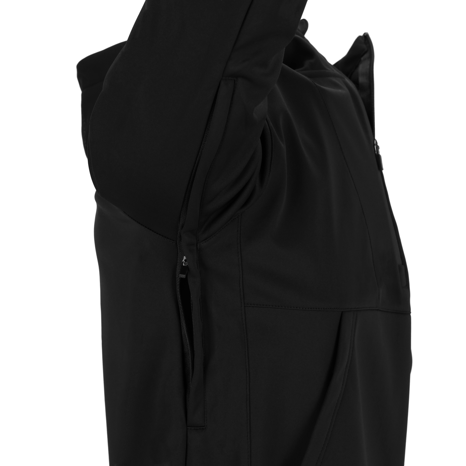 REVOLOR Softshell Jacket - Black Halfzip M