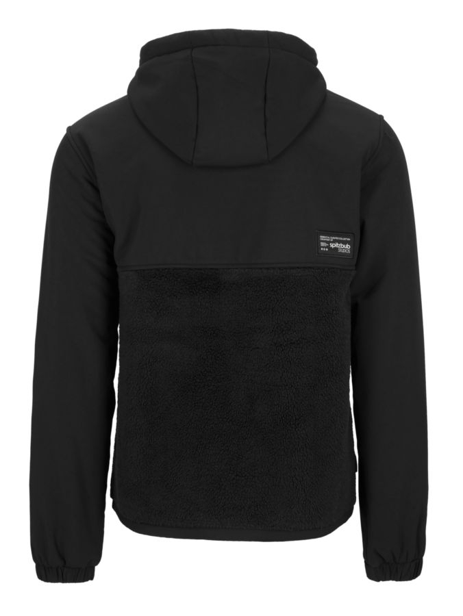 Sherpa Fleece Hybrid Trekking Jacke mit halblangem Reißverschluss "Essentials" Sherpa Fleece Hybrid Trekking Jacke mit halblangem Reißverschluss "Essentials"