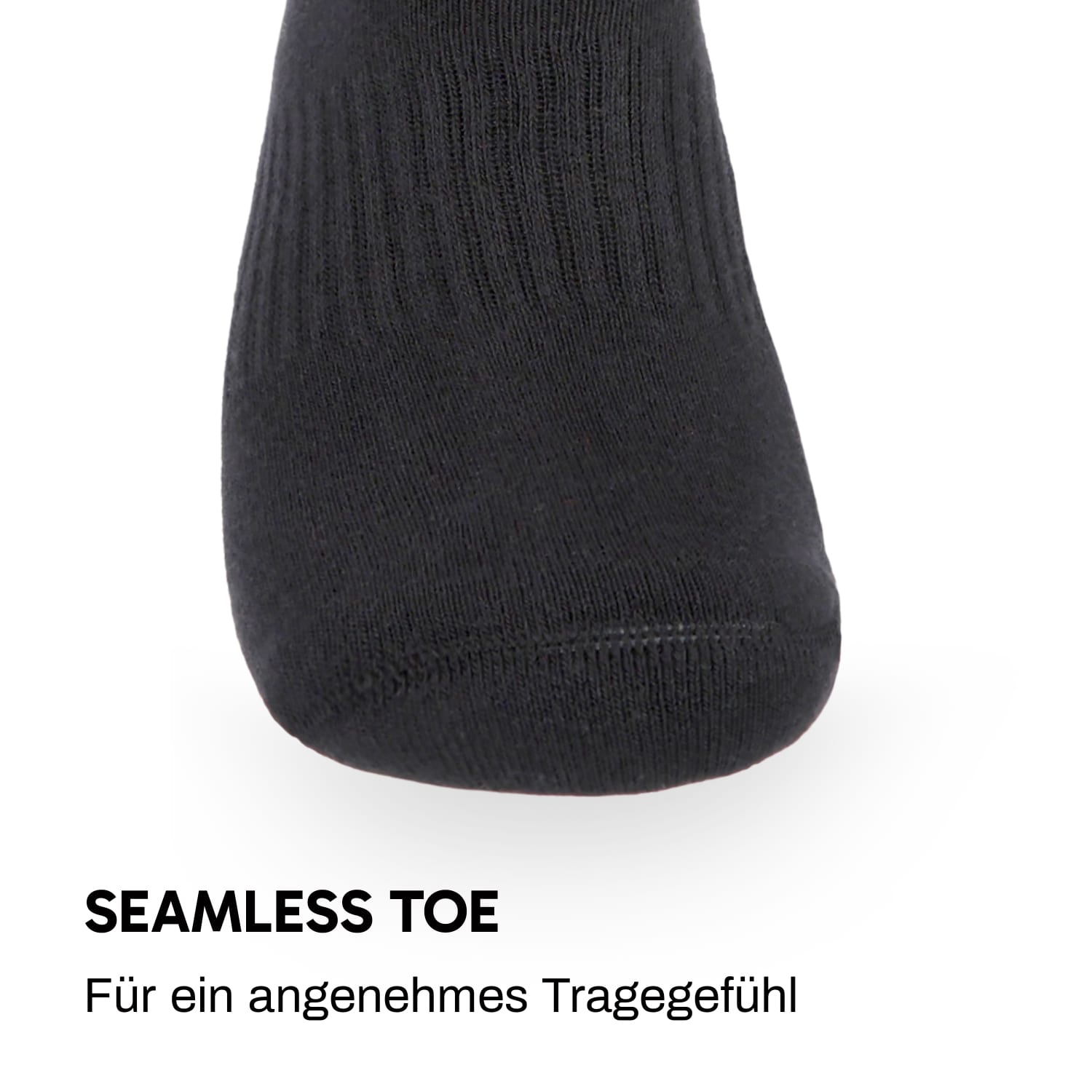 REVOLOR Socken - Mid Calf 10er Pack Schwarz M (43-46) REVOLOR Socken - Mid Calf 10er Pack Schwarz M (43-46)