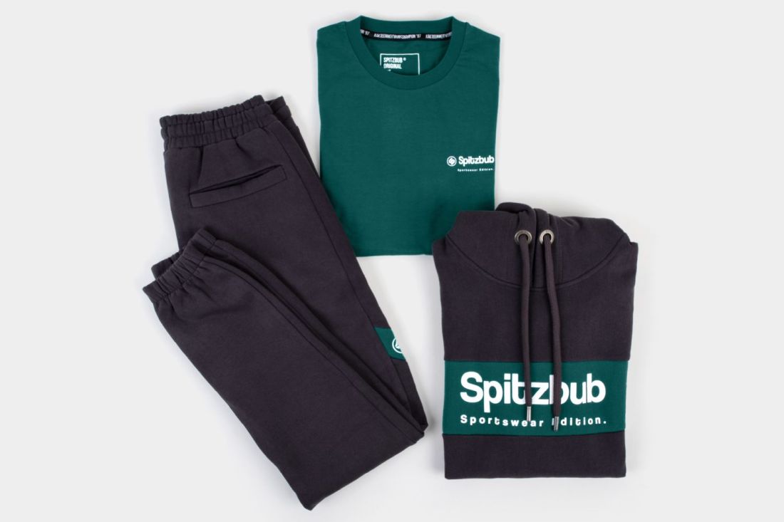 Sweatpants mit doppelter Tasche "Georg" Sweatpants mit doppelter Tasche "Georg"
