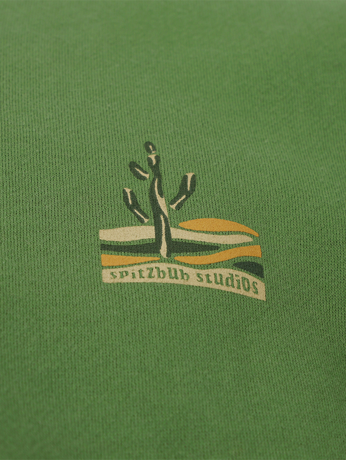 HOODIE GREEN SUNSET HOODIE GREEN SUNSET