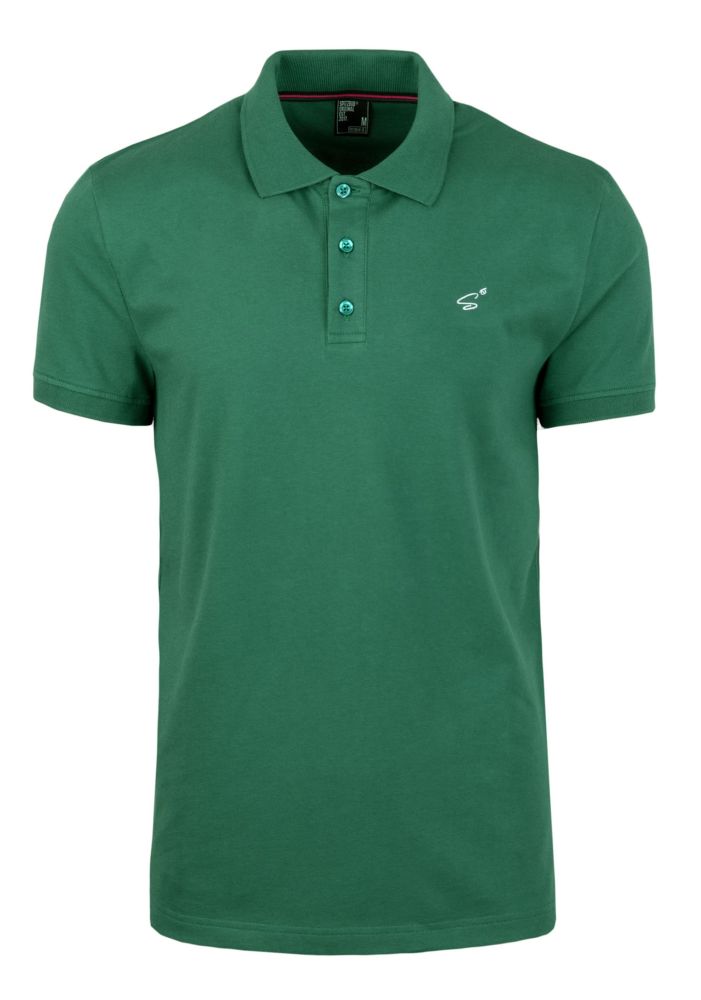 Pique Polo-Shirt aus Baumwolle "Bruno"