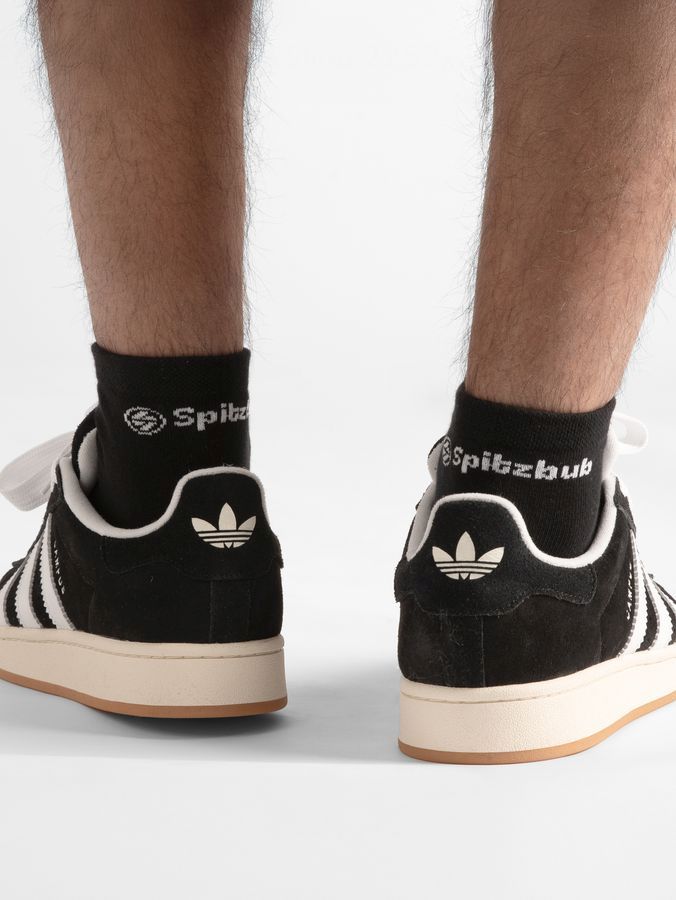 10er Pack Socken in Schwarz