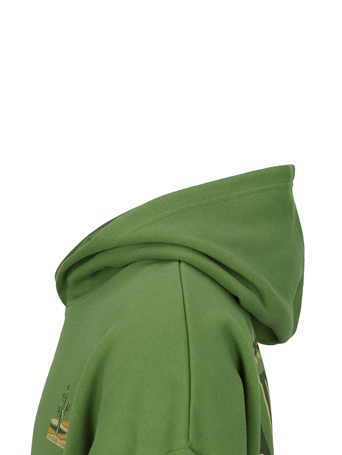 HOODIE GREEN SUNSET HOODIE GREEN SUNSET
