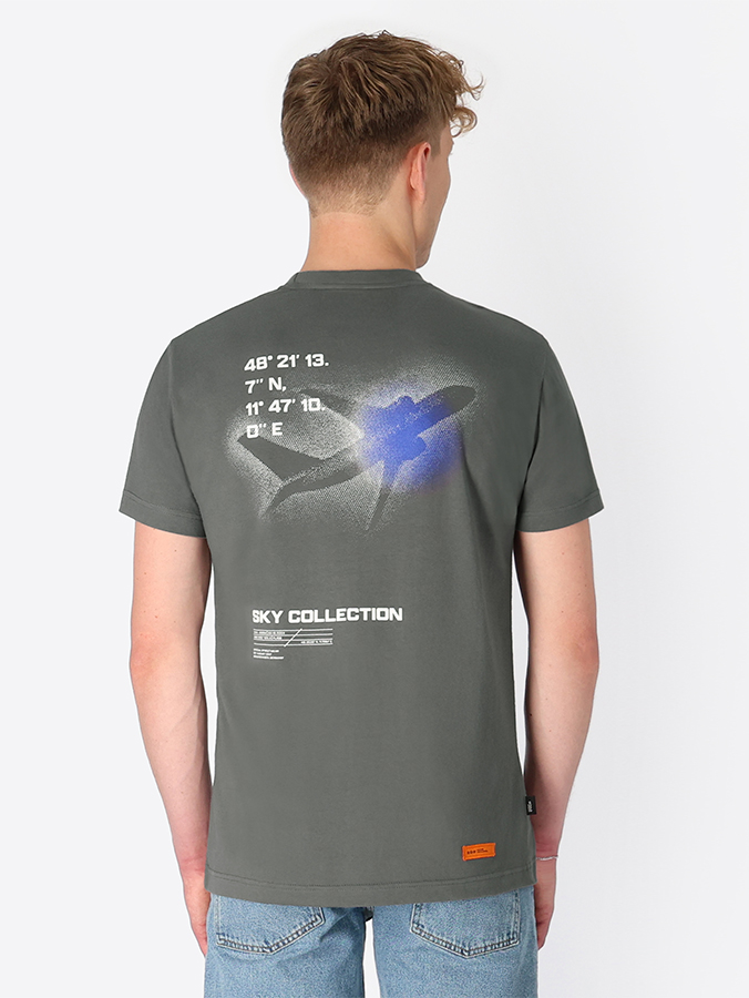 GREY T-SHIRT CLIMB GREY T-SHIRT CLIMB
