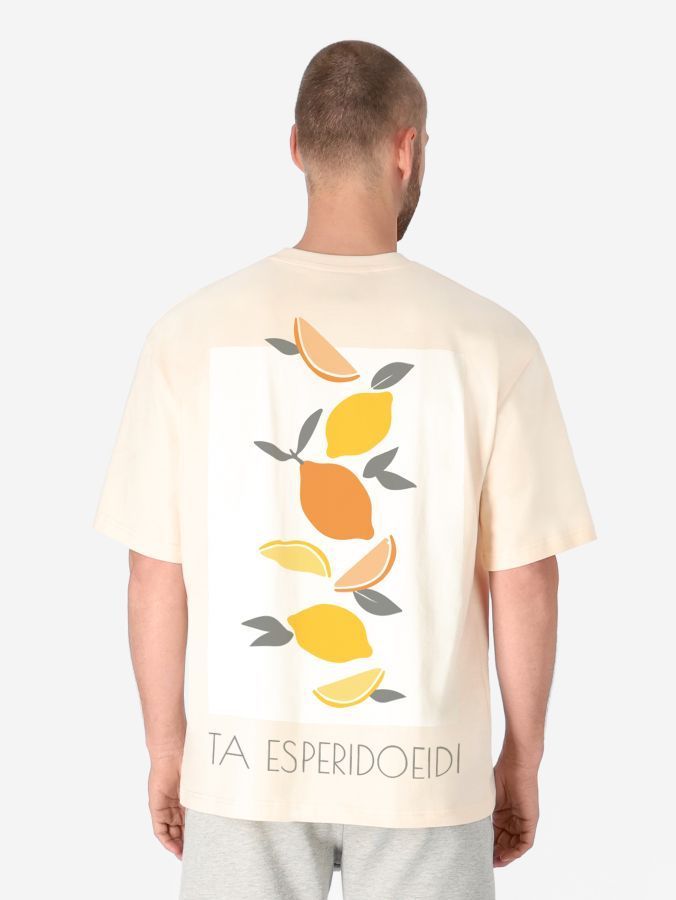 Oversize T-Shirt aus Baumwolle "Nikos" Oversize T-Shirt aus Baumwolle "Nikos"