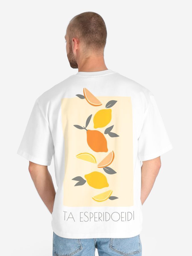 Oversize T-Shirt aus Baumwolle "Costas" Oversize T-Shirt aus Baumwolle "Costas"