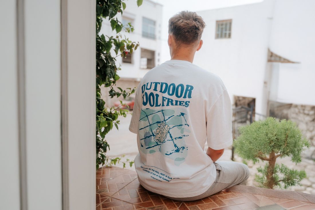Oversize T-Shirt aus Baumwolle "Sverre" Oversize T-Shirt aus Baumwolle "Sverre"
