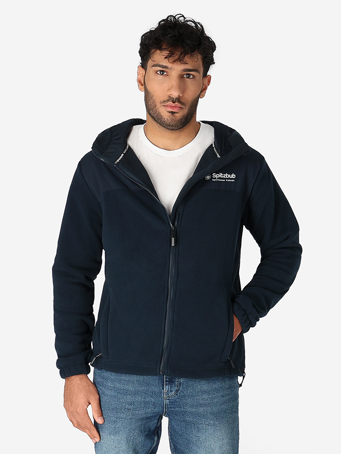 Outdoorfleecejacke mit Kapuze "Boris" Outdoorfleecejacke mit Kapuze "Boris"