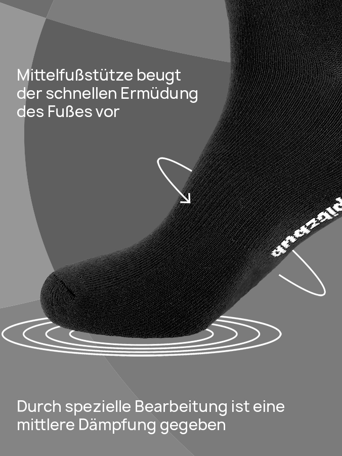 6er SET QUARTER SOCKEN