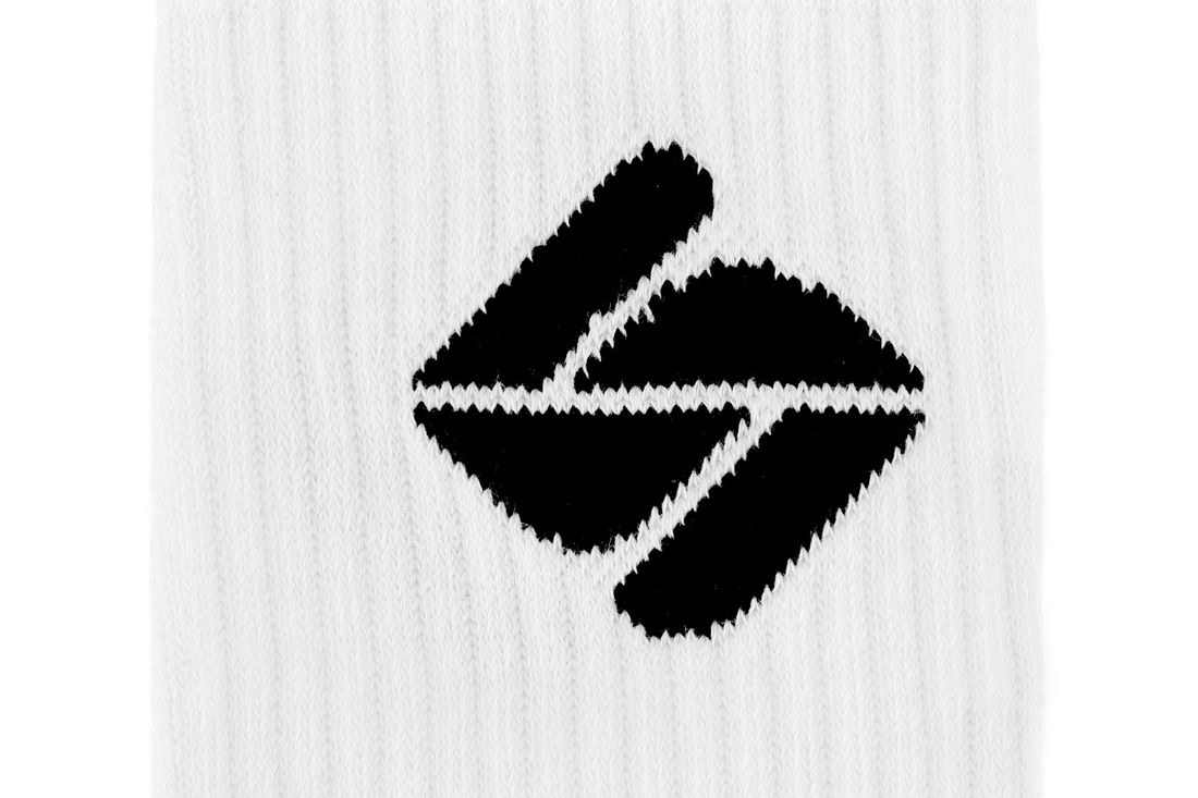 10er Pack Mid Callf Socks in Weiß