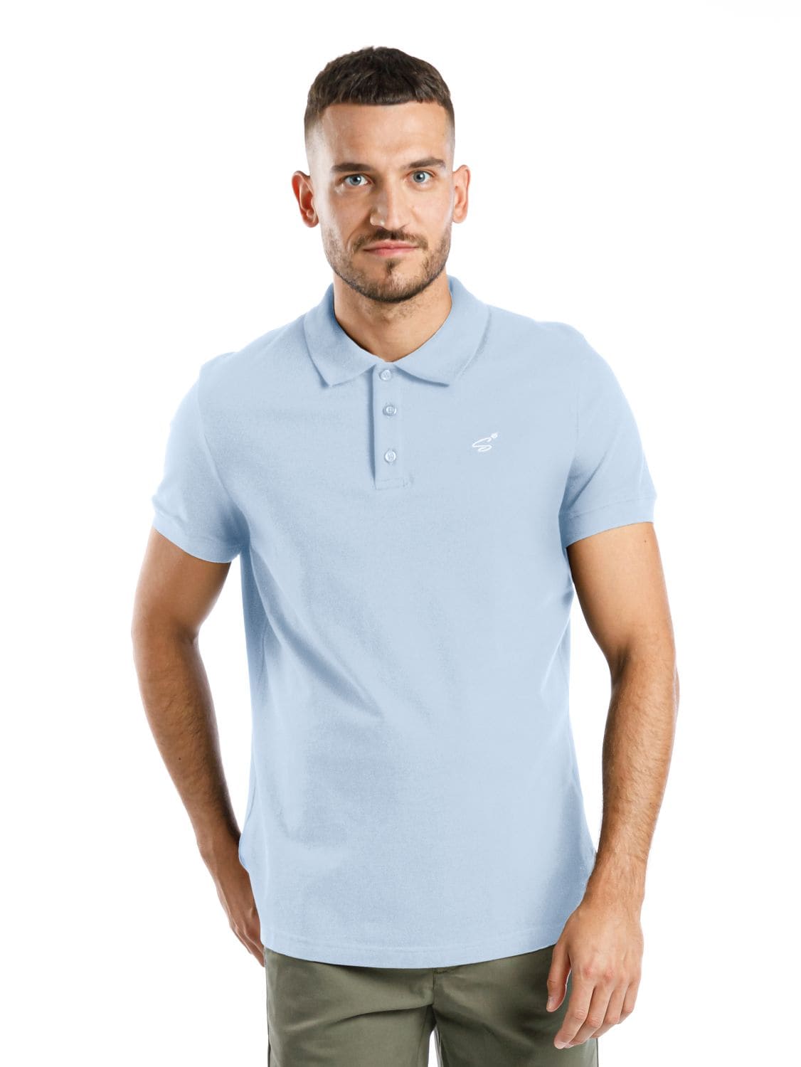 Pique Polo-Shirt aus Baumwolle "Marlon"