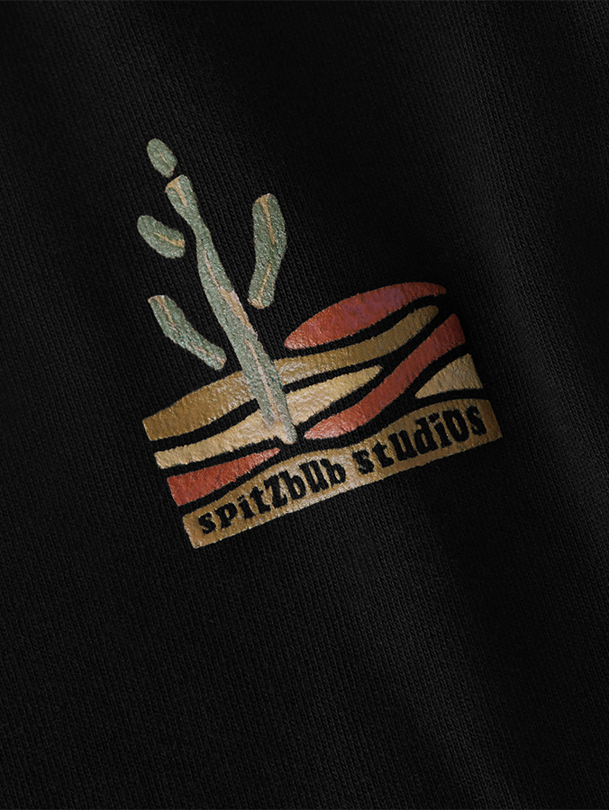 SHIRT BLACK SUNSET