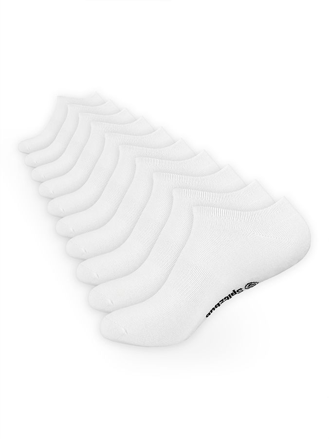 10er Pack Sneaker Socken in Weiß 10er Pack Sneaker Socken in Weiß