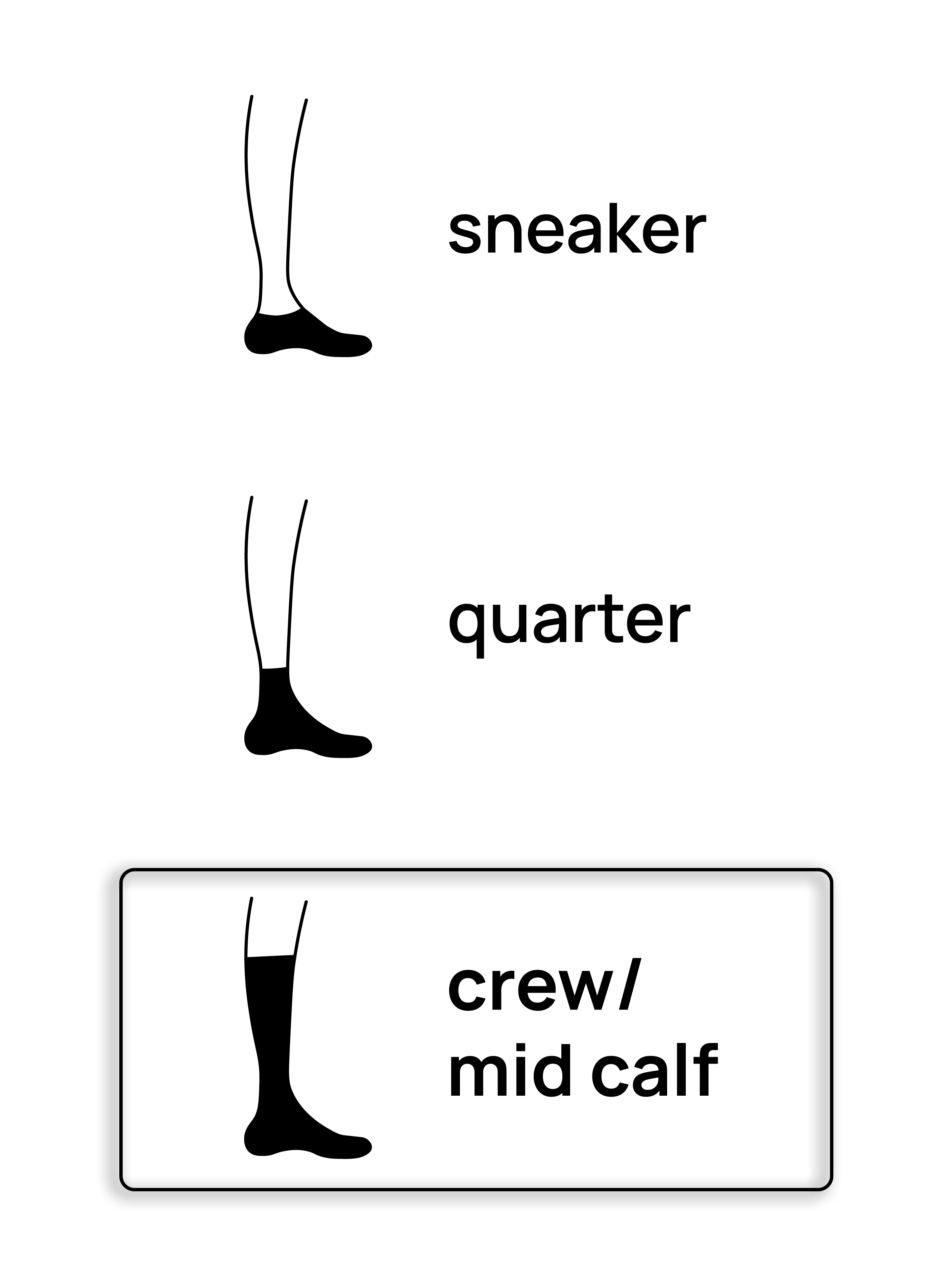 10er Pack Mid Callf Socks in Weiß