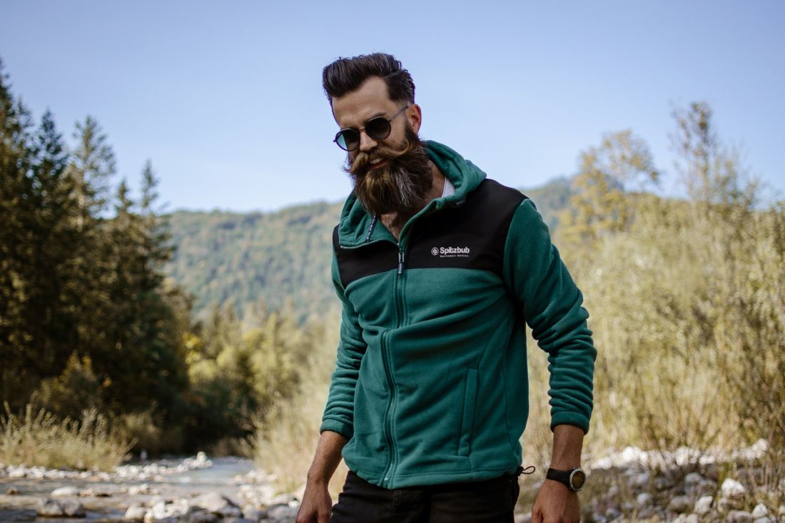 Outdoorfleecejacke mit Kapuze "Eric" Outdoorfleecejacke mit Kapuze "Eric"