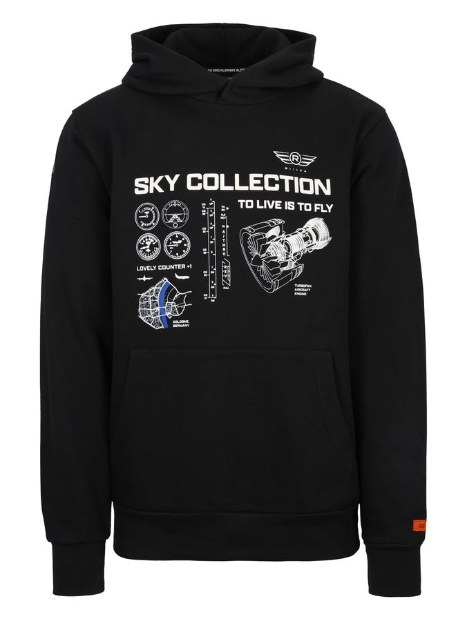 BLACK HOODIE riiiva BLACK HOODIE riiiva