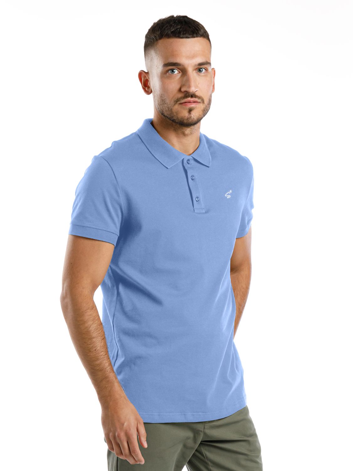 Pique Polo-Shirt aus Baumwolle "Jonah"