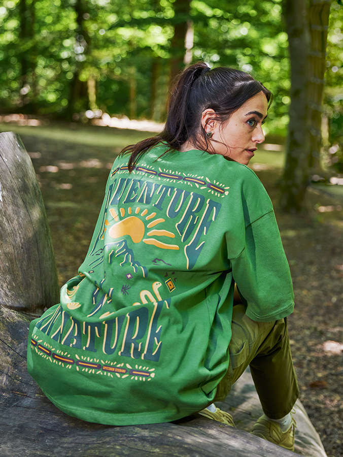 SHIRT GREEN SUNSET