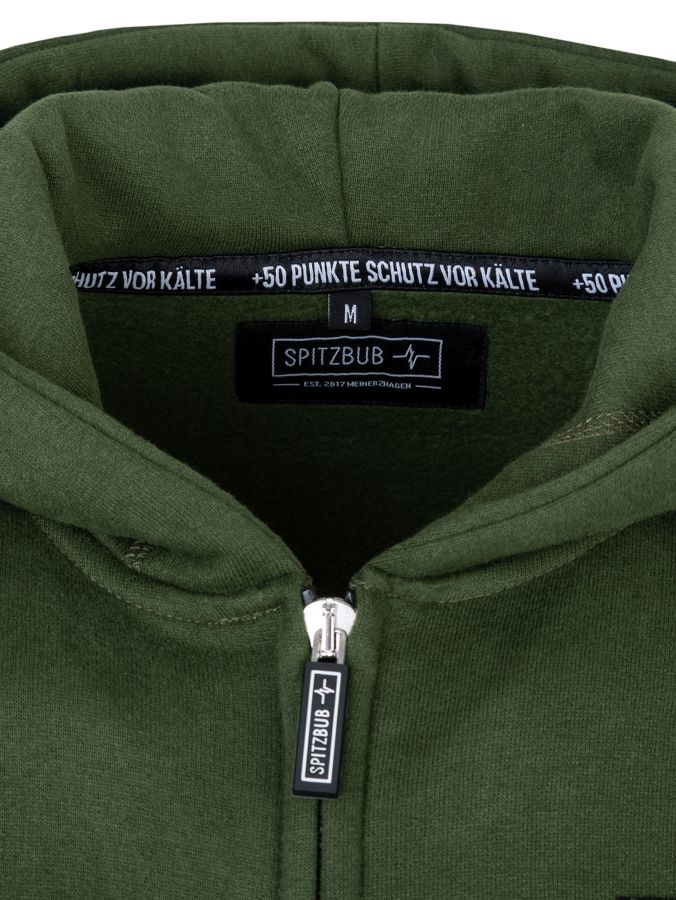 Heavyweight Fabric Sweatjacke "Dominik"