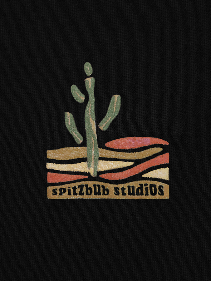 SHIRT BLACK SUNSET