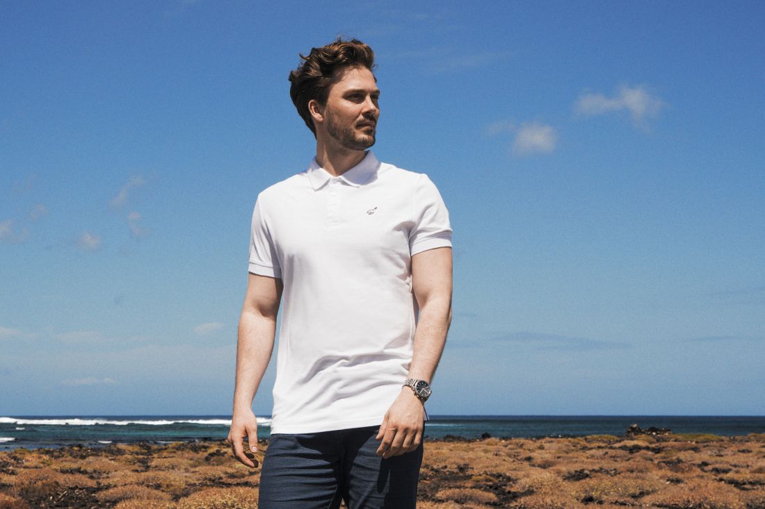 Pique Polo-Shirt aus Baumwolle "Raphael" Pique Polo-Shirt aus Baumwolle "Raphael"