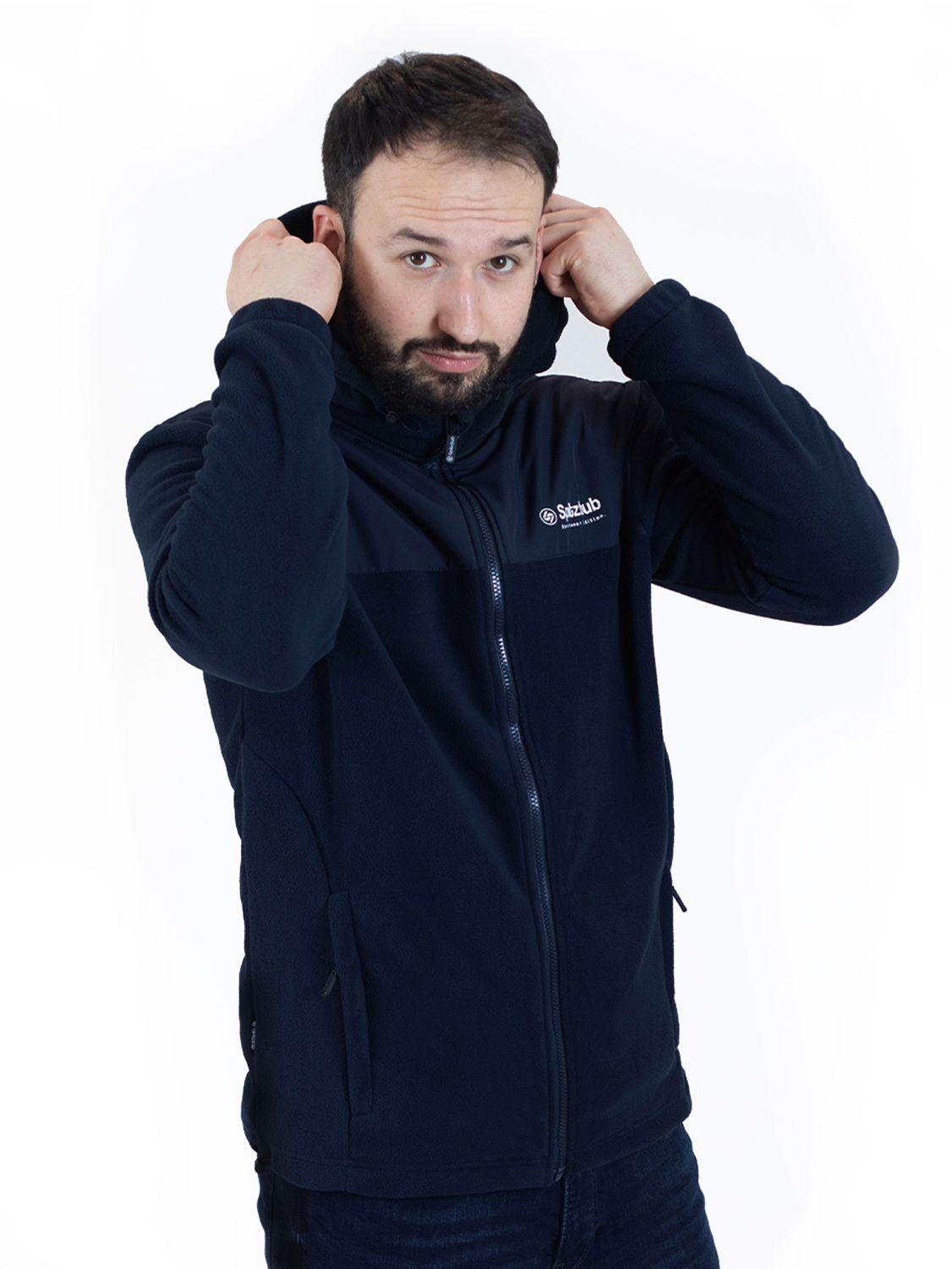 Outdoorfleecejacke mit Kapuze "Boris"