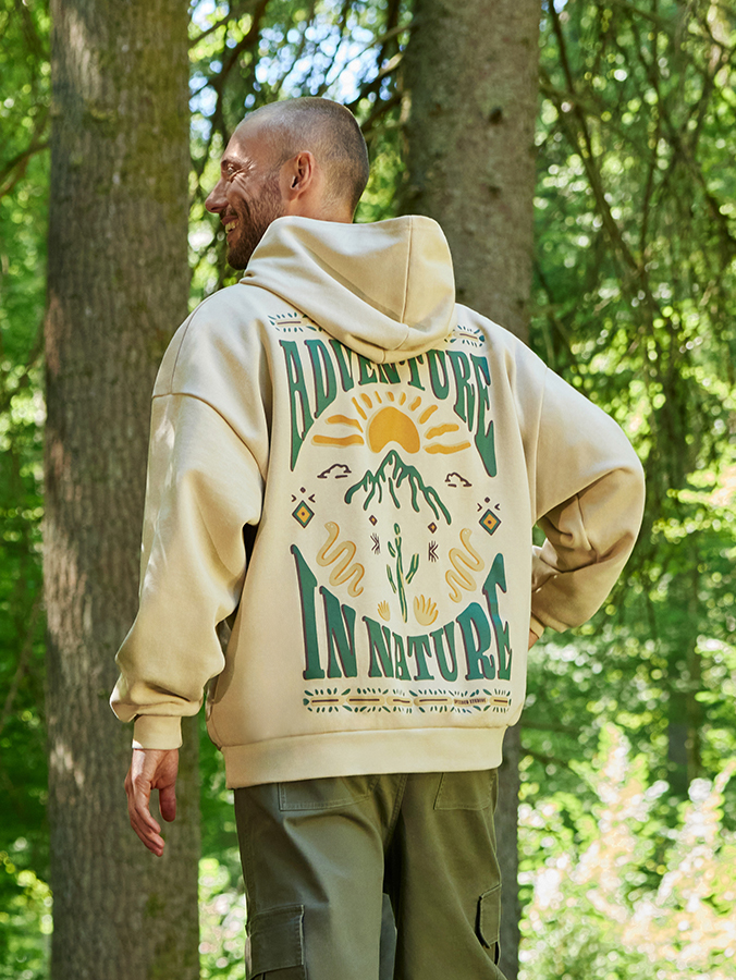 HOODIE BEIGE SUNSET