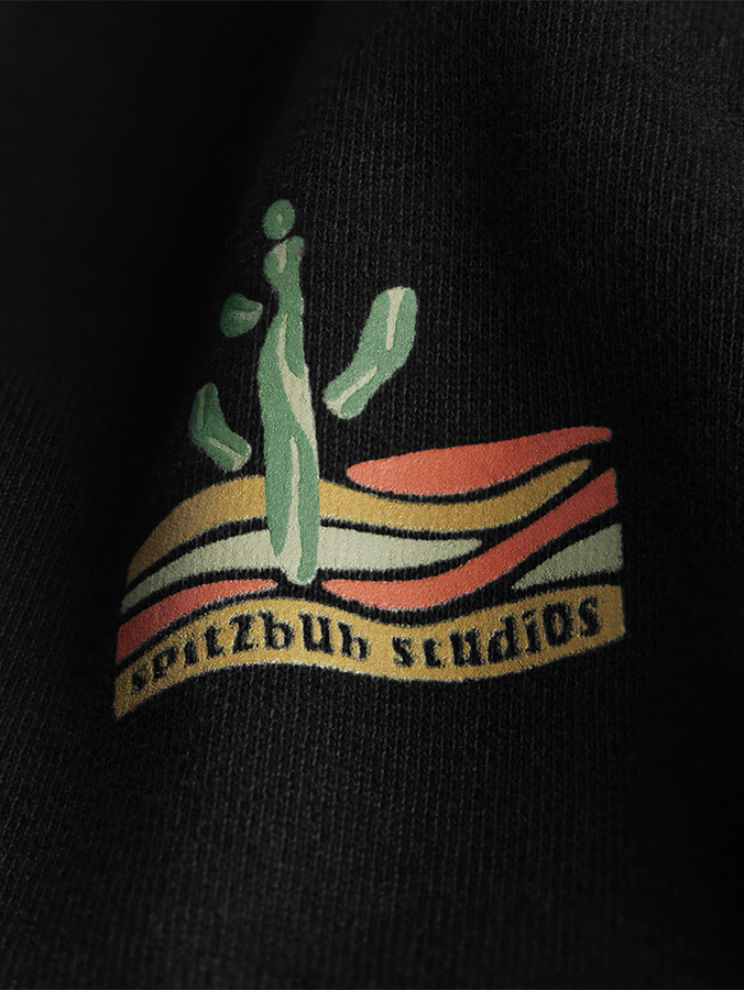 HOODIE BLACK SUNSET
